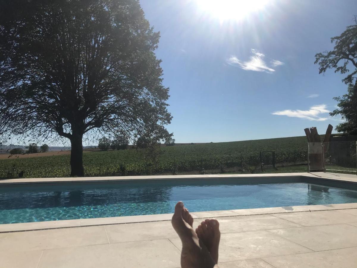 Best View, Pool And Spa On The Champagne Vineyard Saint-Thierry Esterno foto